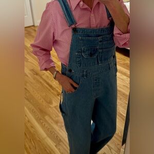 Women's Blue Denim Overalls